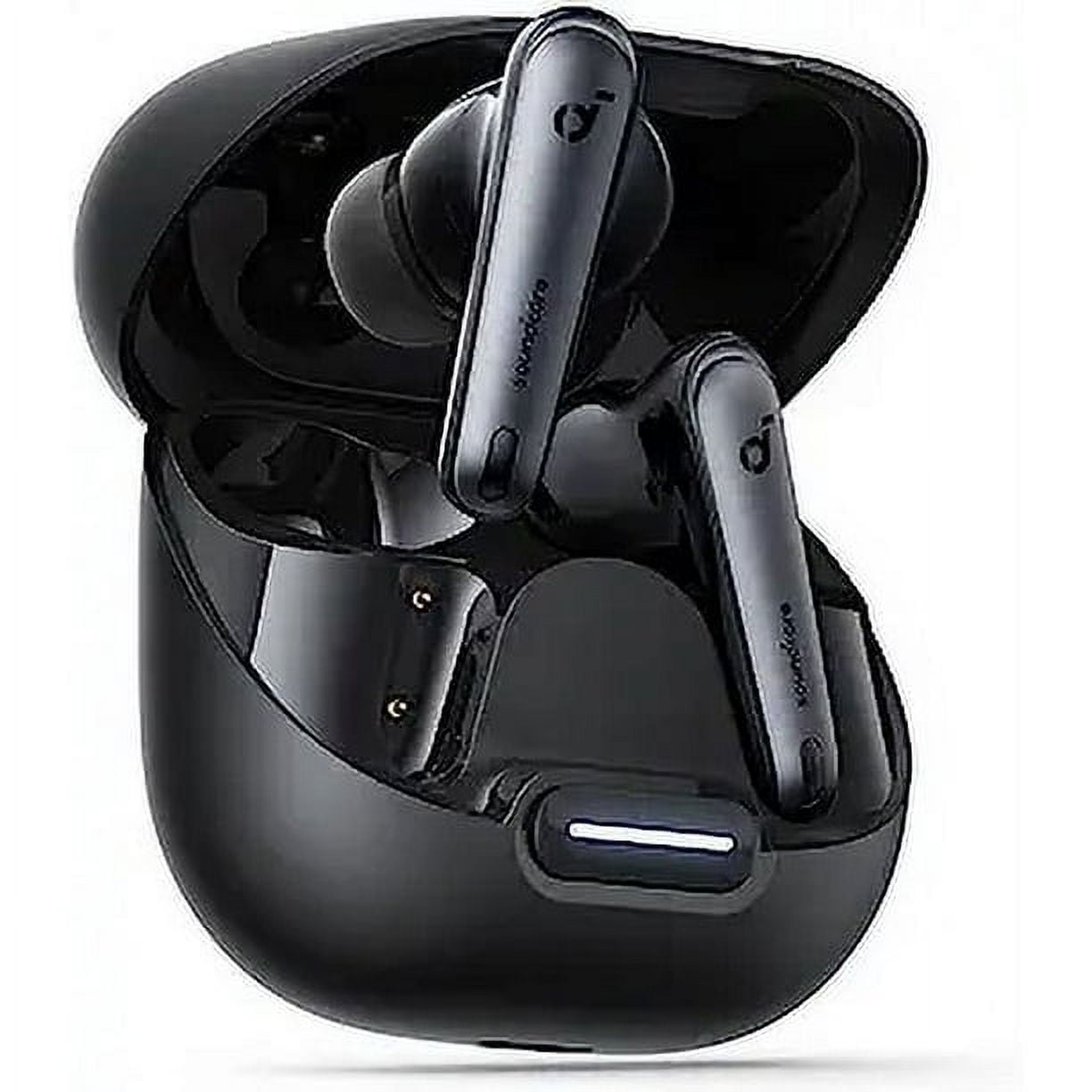 Soundcore by Anker Liberty 4, Noise Cancelling Earbuds, True Wireless Earbuds with ACAA 3.0, Dual Dynamic Drivers for Hi-Res Premium Sound, Spatial Audio with Dual Modes, All-New Heart Rate Sensor