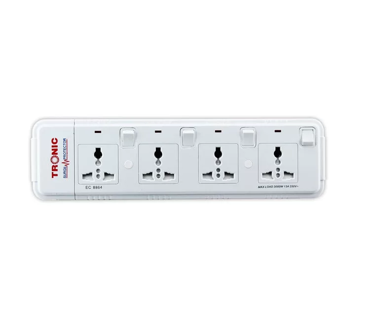 Tronic 4 Way Extension With 3 Metre Cable