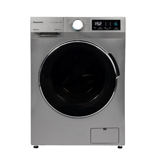 Panasonic 9KG Front Load Inverter Washing Machine, 1400rpm, Abaya Wash, NA-18MG1LAS