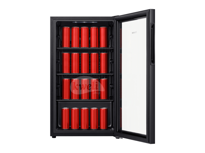 Buy new Hisense 90-litre Bar Chiller JC-94 - Glassdoor Beverage Cooler, 69 bottles in Uganda - - Free Delivery > Long warranty > Lifetime After-sales Support