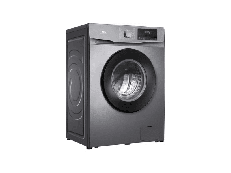 Buy new TCL 7kg Front Load Washing Machine P607FLG; Inverter Motor, Steam Wash, 1400 RPM, 16 Programs, Drum Clean, Silver in Uganda - - Free Delivery > Long warranty > Lifetime After-sales Support
