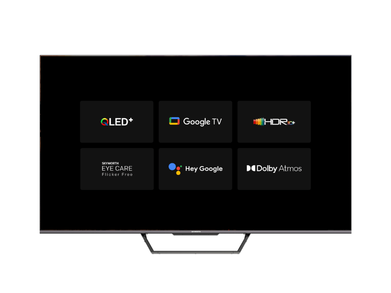 Buy new Skyworth 65 inch 4K QLED Google Android TV 65SUE9500; Smart TV with Bluetooth, WIFI, Chromecast, Voice Control, Dolby Atmos, 16GB, 200W in Uganda - - Free Delivery > Long warranty > Lifetime A