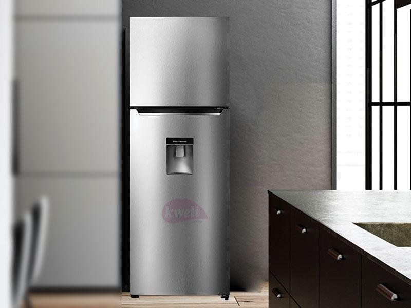Buy new Hisense 419-liter Refrigerator with Water Dispenser RT419N4WCU; Double Door, Frost Free Top Mount Freezer in Uganda - - Free Delivery > Long warranty > Lifetime After-sales Support