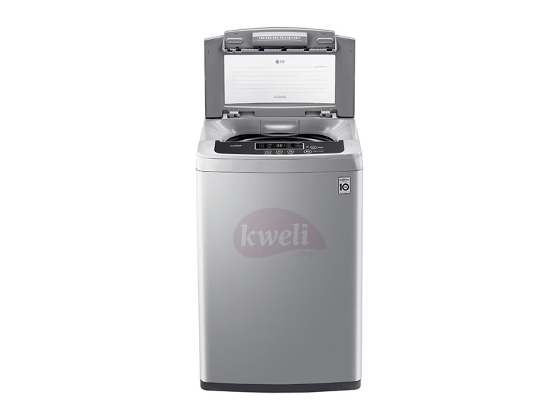 Buy new LG 8kg Top Load Washing Machine T8585NDKVH; 740rpm, Smart Inverter, Smart Motion, Turbo Drum, Auto Restart in Uganda - - Free Delivery > Long warranty > Lifetime After-sales Support