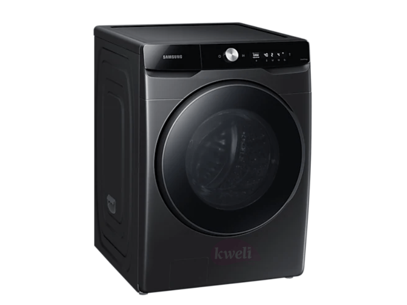 Buy new Samsung 12/8kg Smart AI Washer Dryer WD12 T504DBN; Front Load Eco Bubble Washing Machine in Uganda - - Free Delivery > Long warranty > Lifetime After-sales Support
