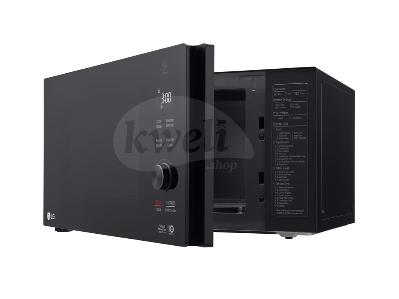 Buy new LG 42-Litre NeoChef Microwave Oven with Grill MH8265DIS; Black Colour, Smart Inverter, Even Heating in Uganda - - Free Delivery > Long warranty > Lifetime After-sales Support