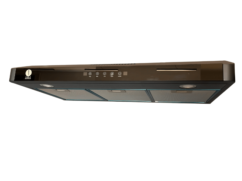 Buy new IQRA 90cm Cooker Hood/Extractor IQ-CM9009B; Ductless Cooker Extractor; Double Carbon Filter, LED Lamp, 3-Speed Dual Motor, Touch Control Panel in Uganda - - Free Delivery > Long warranty > Lif