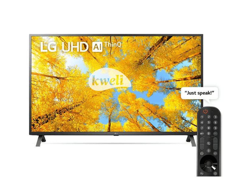 Buy new LG 43 Inch 4K UHD Smart TV 43UQ75006LG - Gaming TV, Active HDR, Voice Remote, Bluetooth in Uganda - - Free Delivery > Long warranty > Lifetime After-sales Support