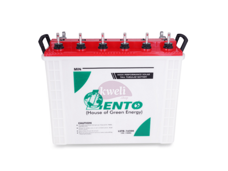 Buy new Lento Tubular Solar Battery 200AH 12V 2.4kWh, Made in India in Uganda - - Free Delivery > Long warranty > Lifetime After-sales Support