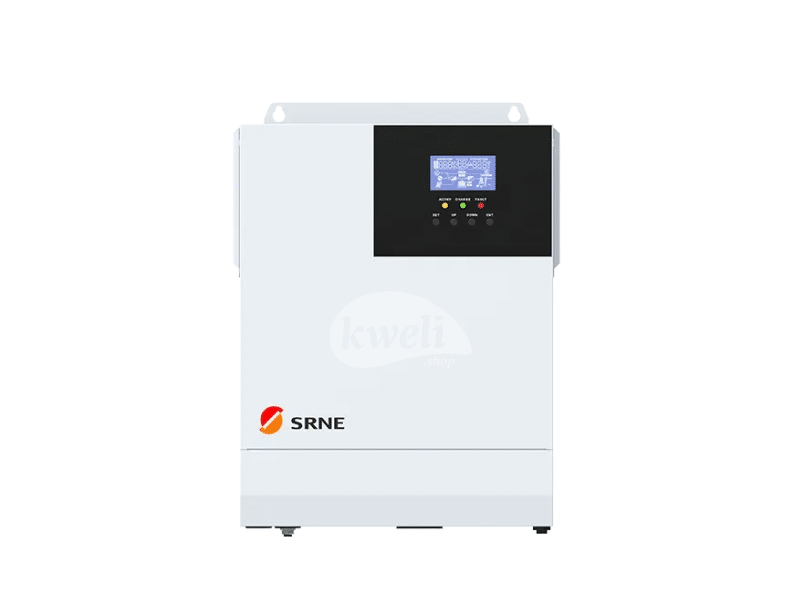 Buy new SRNE 3.3kVA/3.3kW 24V Hybrid Inverter HF2430S80-H; Built-in 80A MPPT Solar Charge Controller 4,000Wp/500Voc/120-500V, Pure Sine Wave Output in Uganda - - Free Delivery > Long warranty > Lifeti