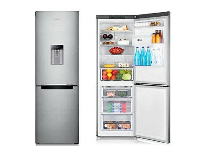 Buy new Hisense 341 Liter Double Door Fridge RB341D4WGU; Dispenser, Bottom Freezer, Defrost in Uganda - - Free Delivery > Long warranty > Lifetime After-sales Support