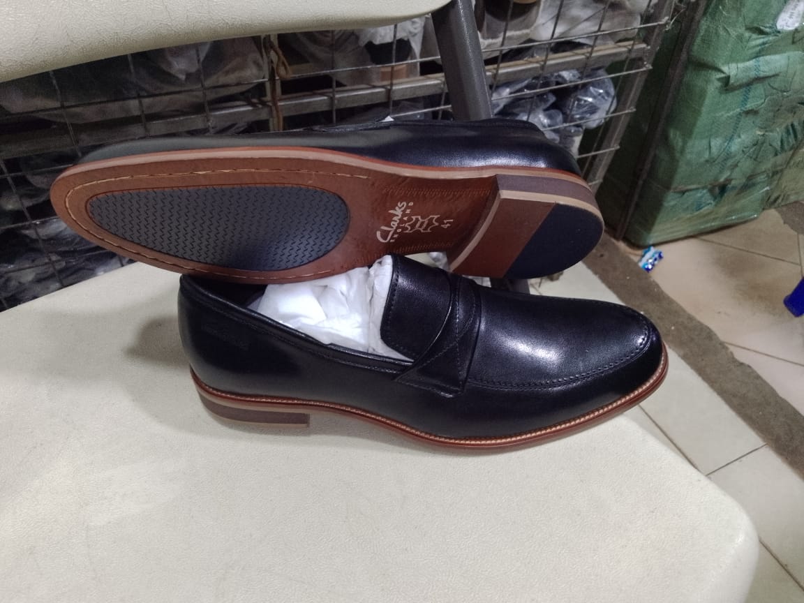 Men's Designer Clarks Shoes - Black