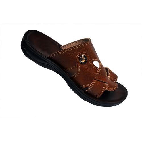 Men's Flip Flops - Brown