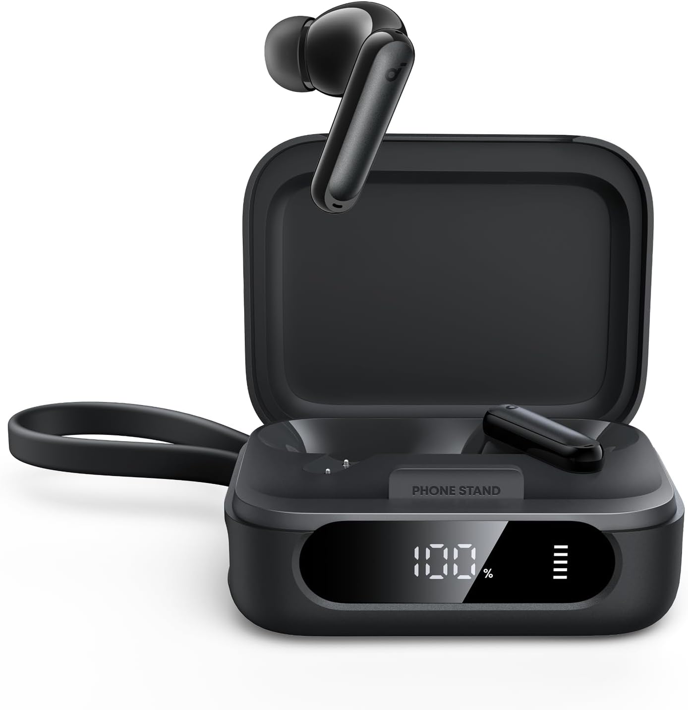 Soundcore P41i by Anker Adaptive Noise Cancelling Earbuds with Portable Phone Charger (Built-in USB-C Cable), 192-h Playtime, Immersive Sound, 6-Mic AI Calls, IPX5 Wireless Earbuds, Bluetooth 5.3