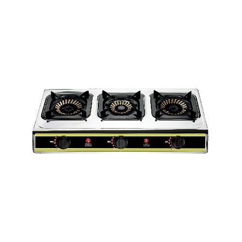 iqra gas plate tripple stainles steal