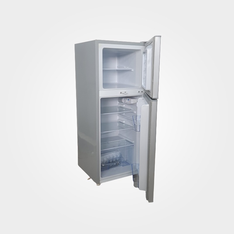 ADH double door 138l silver
