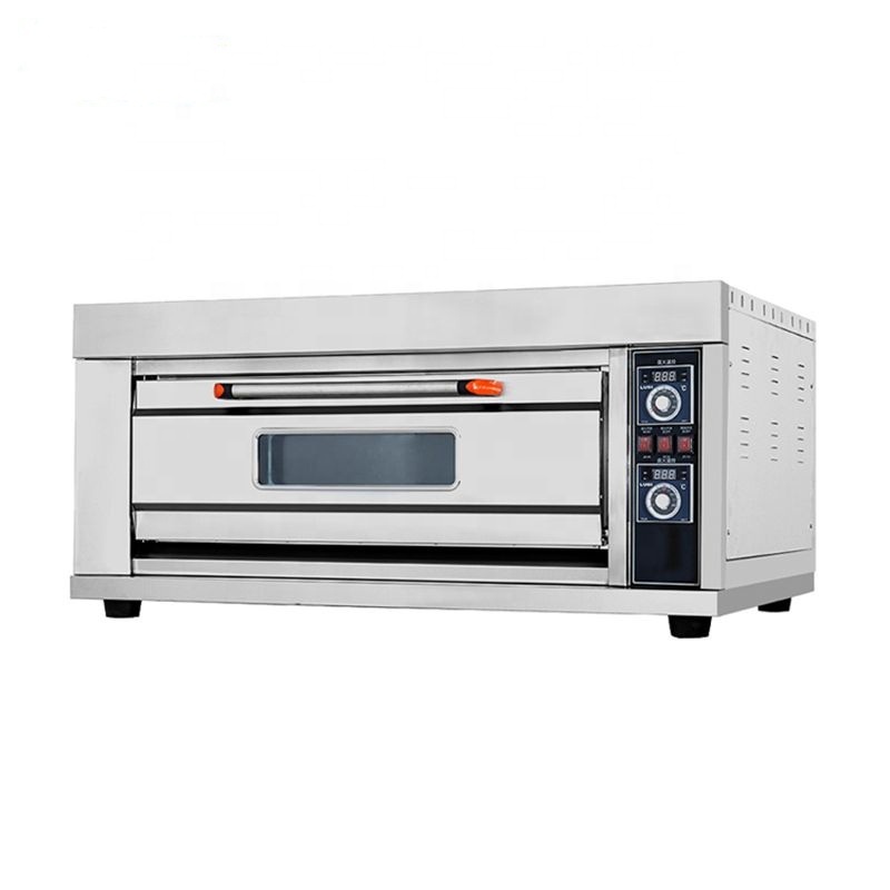 single deck 2 tray oven