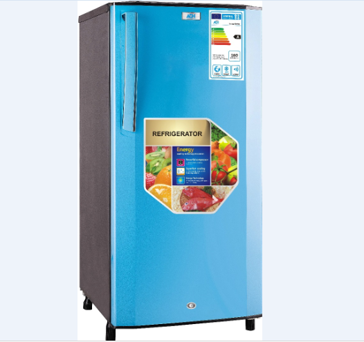 ADH single door 200litres blue
