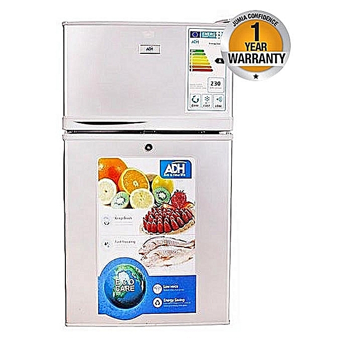 ADH 98L DOUBLE DOOR FRIDGE
