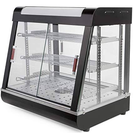 FOOD DISPLAY WARMER BLACK