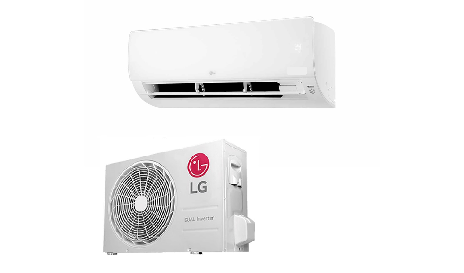 LG Air Conditioner 24000 Btus Wall Mounted Type T24SMC Non Inverter on/off Timer