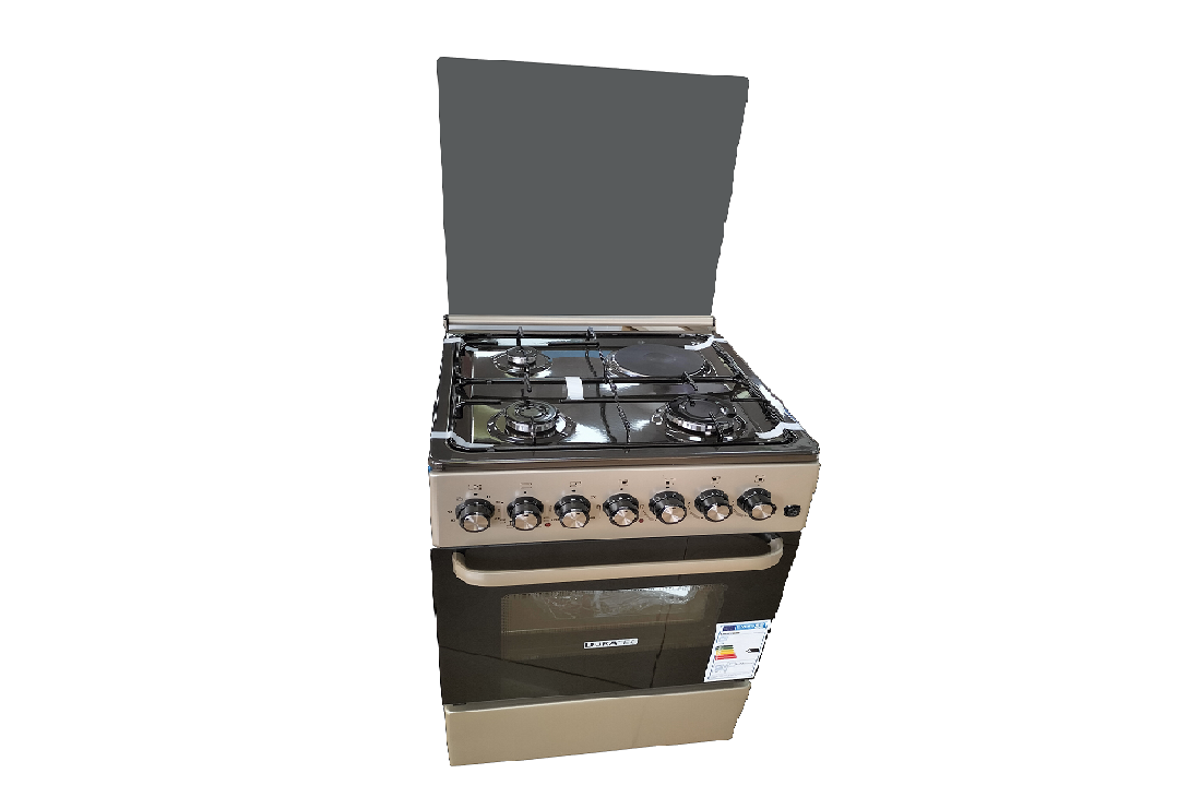 Duratek Cooker 60x60cm 3Gas 1Electric Plate DTC6031STK