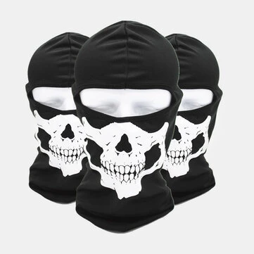 Venkovní čelistní pokrývka s lebkou vzor klobouk bandana balaclava krk obroučka krk potrubí UV odolný rychleschnoucí lehké materiály cyklistika pro dospělé