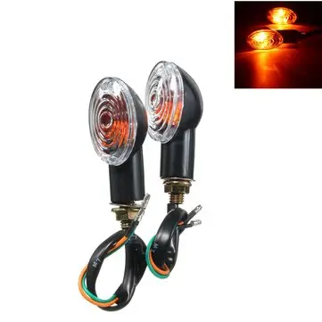 2 ks Blinkry Indikátory Motocyklového Světla Amber Blinker