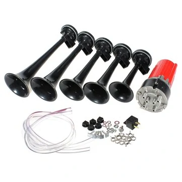12V 5 Trumpet Hudební Dixie Auto Vzdušný Klakson Dukes of Hazzard Pro Auto Náklaďák Loď