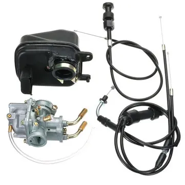 Karburátor Carby+Vzduchový filtr+Regulátor plynu+Kabel Choke pro YAMAHA PEEWEE YZinger PW50