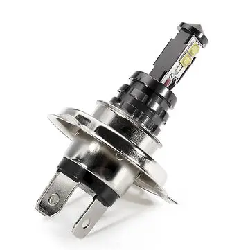 12V H4 20W 6000K XTE 4SMD Světlomet Motocyklu LED Přední Světlomet