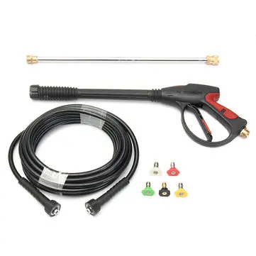 3000PSI Sada vysokotlaké stříkací pistole Wand Lance Water Washer 8M Hadicové trysky