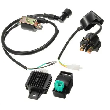 Zapalovací cívka CDI regulátor usměrňovač relé pro motocykl ATV 50 70 90 100CC