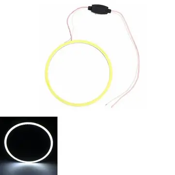 Kruhová mlhová světla DC 12V 24V 60-120mm COB světla sevřená anděly LED světlo pro motocykl auta