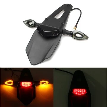 12V LED Zadní Brzdové a Otočné Světlo pro Motocykl Dirt Bike