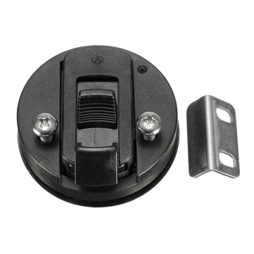 Kulatý Slam Hatch Latch Černý pro Southco M1-61 RV Marin loď