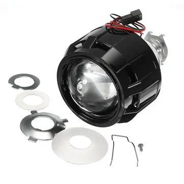 2,5 palce auta Motor Bi-xenonový projektor s úhlovým okem Halo Lens H1 H4 H7
