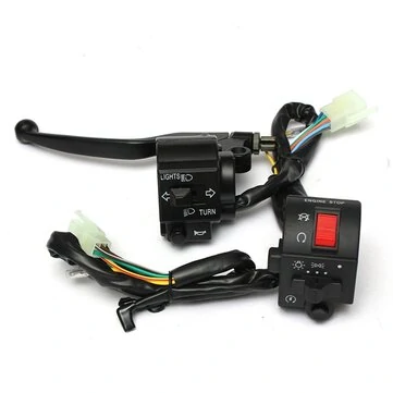 7/8 palcový motocyklový řídící roh blinkr elektrický spínač 12V DC pro Suzuki