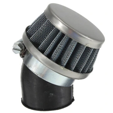 1,38 palcový filtr vzduchu ohnutý trubkou 50-125CC Motocykl ATV Quad Dirt Bike