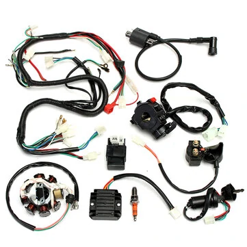 Kompletní elektrický kabelový svazek pro čínské Dirt Bike ATV QUAD 150-250 300CC