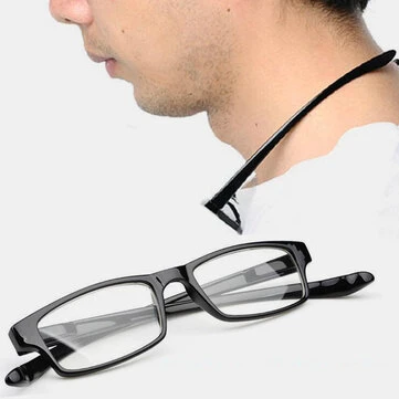 Unisex Visící Krk Přenosné Snadno Nosit Elastické Rozšiřující Se Nohy Čtecí Brýle Brýle Pro Presbyopii