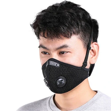 Motorcycle Windproof Cyklistická ochranná maska s filtrem proti znečištění prachu