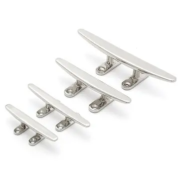 4/5/6/8 palců 316 nerezová ocel 4 otvorů nízká plochá přídavná svorka pro vázání lana na palubu dekorativního hardware