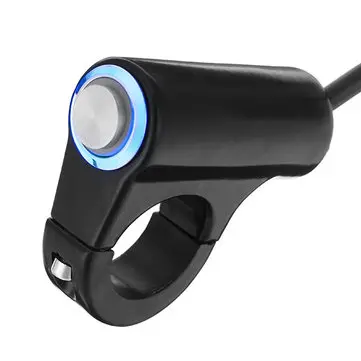 22mm 7/8 palcový řídící panel LED světlo přepínač Self Lock Foglight Motocykl Skútr