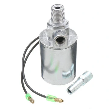 1/4 palcový Kovový Vlakový Náklaďák Vzduchový Klakson Elektrický Solenoidní Ventil Těžké zatížení 12V/24V