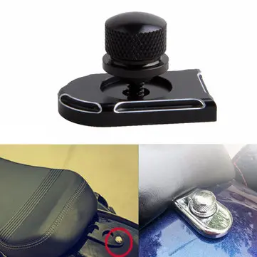 Vyvýšené Sedadlo Šroub Záložka Šroubová Montáž Knob Cover pro Harley Touring FLHT FLHR Dyna