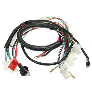 Drátový svazek Loom pro čínské elektrické startovací čtyřkolky 50cc 70cc 90cc 110cc 125cc