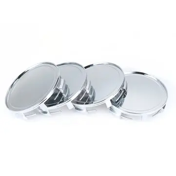 4ks 75mm / 69mm Stříbrné Středové Krytky Koly na Auto pro Benz SLK Třída A