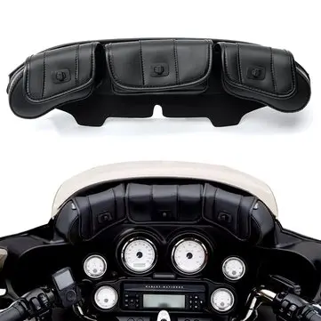 3 Kapsa Kapsa Větrné Tašky pro Harley Electra Street Glide Touring