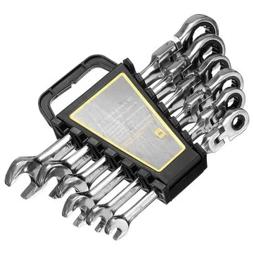 8/10/12/13/14/17mm 6ks Klikový Klíč Kombinační Klíč Hardware Vnitřní Hexagon Autorep. Nářadí